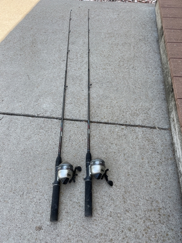 Set of 2 Zebco Fishing Poles-price for the set - Nex-Tech Classifieds