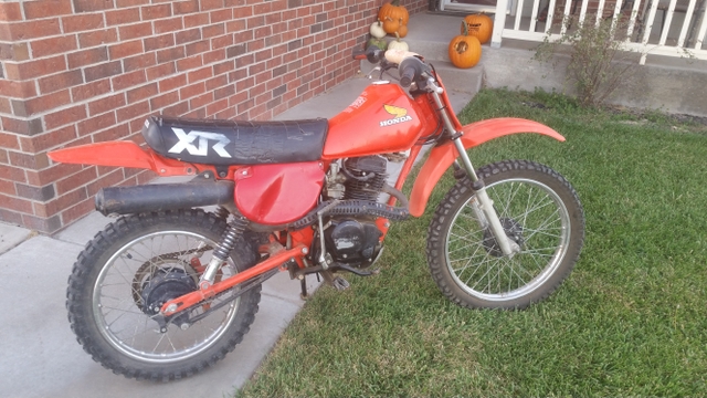 1983 XR 100 Motorcycle. - Nex-Tech Classifieds