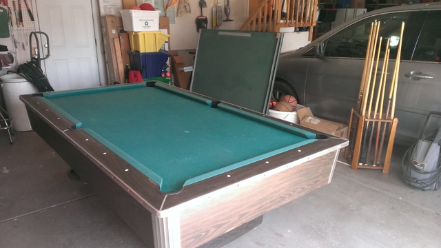 Pool Table, 1 piece slate - Nex-Tech Classifieds