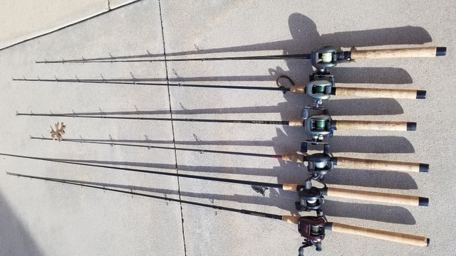 SOLD - Rods and Reels