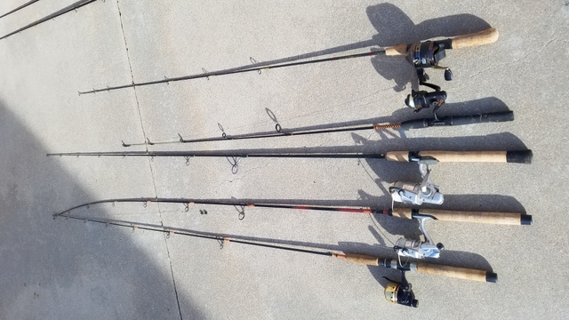 SOLD - Rods and Reels
