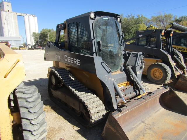 2016 John Deere 323E Track Skid Steer Loader C/H/A, Joystick - Nex-Tech ...