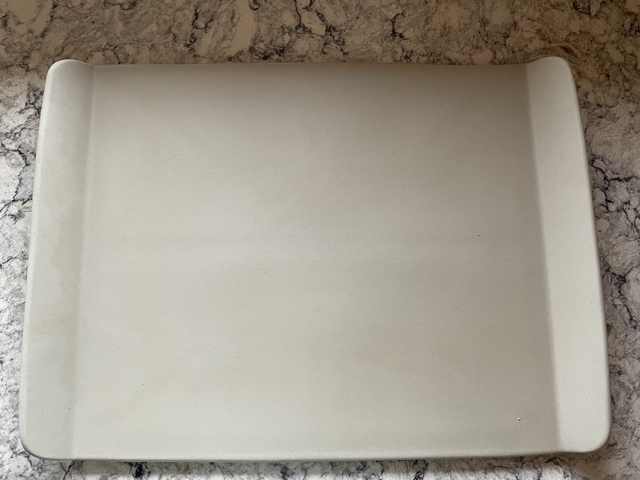 Pampered Chef Stoneware cookie sheet Medium 8-3/4 in x 11-1/2 in # 1121 K –  St. John's Institute (Hua Ming)