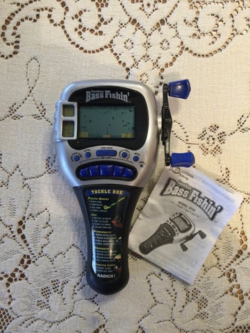 SOLD - Lunker Bass Fishin electronic handheld game-REDUCED!!