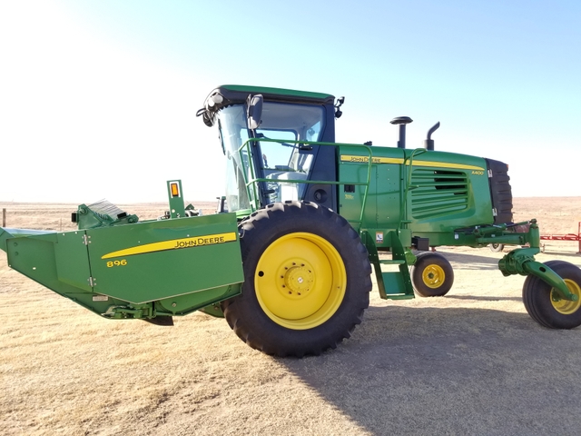 2012 John Deere Swather Like New Nex Tech Classifieds 0840