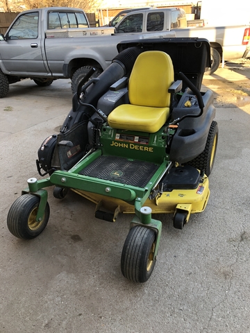 John Deere Z Zero Turn With Bagger Nex Tech Classifieds