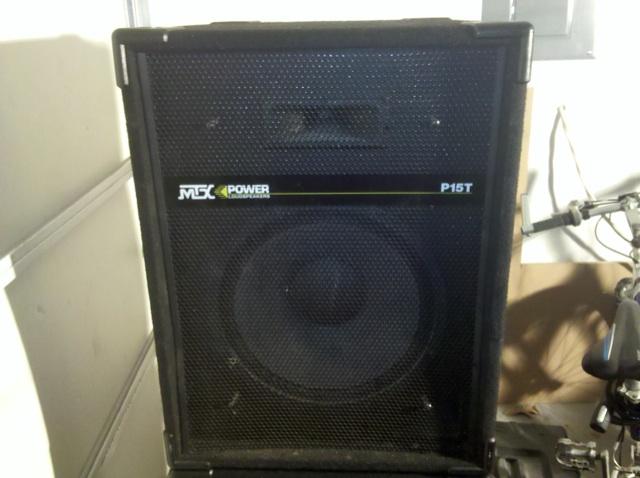 mtx dj speakers 15