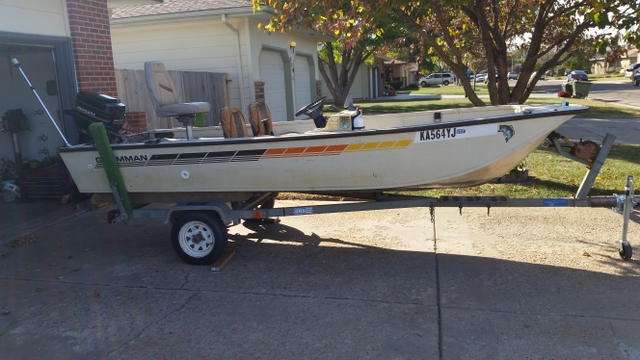 1985 Grumman 16' Aluminum Boat Restore