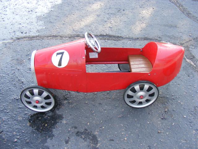 c & n reproductions pedal car