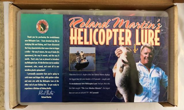 Roland Martins Helicopter Lure Complete Kit NIB