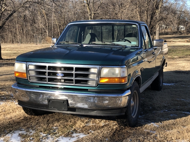 1996 ford f150 xlt blue book value