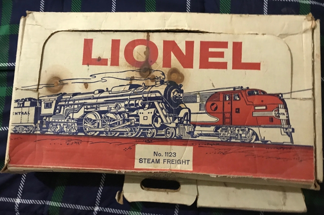 lionel electric train set vintage