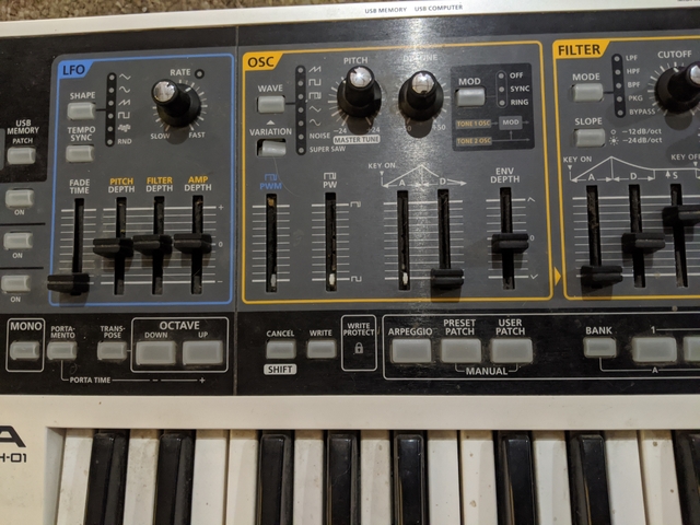 Roland Gaia SH-01 synthesizer - Nex-Tech Classifieds