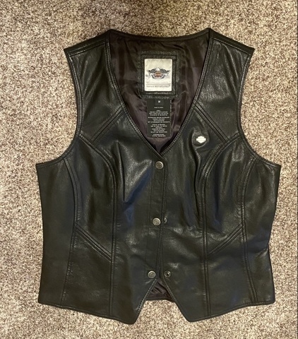 Harley Davison Women’s Leather Vest - Nex-Tech Classifieds