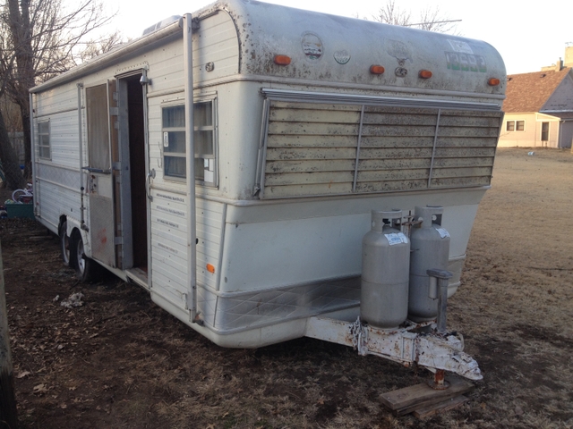 1972 holidaire travel trailer