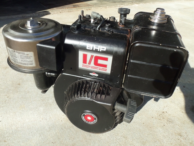 Sold - {{briggs 8-hp. Elect. Start, Motor}} - Sold - Nex-tech Classifieds