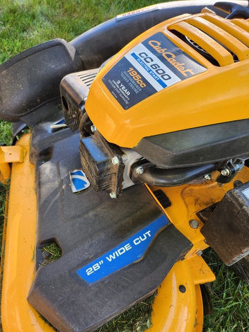 Cub cadet cc600 discount mower