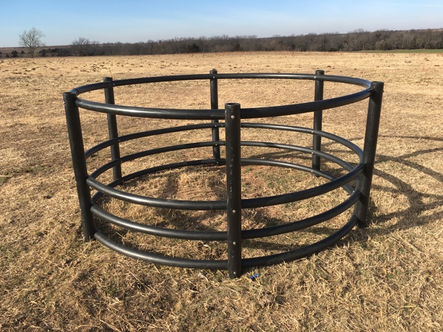 Poly Round Bale Hay Cow Feeder Nex Tech Classifieds