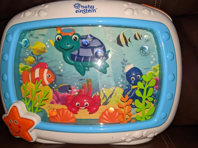 Baby Einstein Sea Dreams Musical Aquarium Light/Music/Sounds Crib Soother 