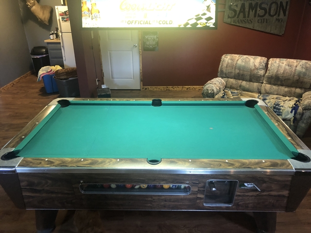 valley pool table for sale craigslist