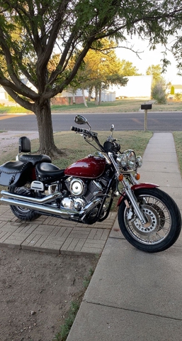 moto yamaha vstar 1100