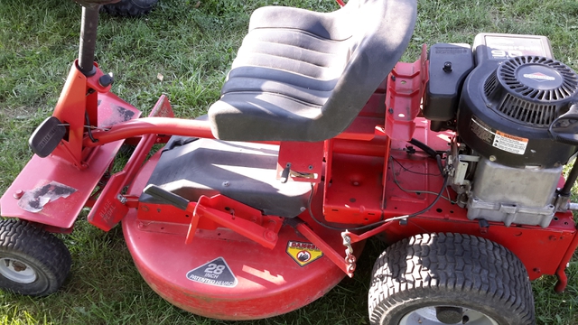 Snapper rear engine discount mower