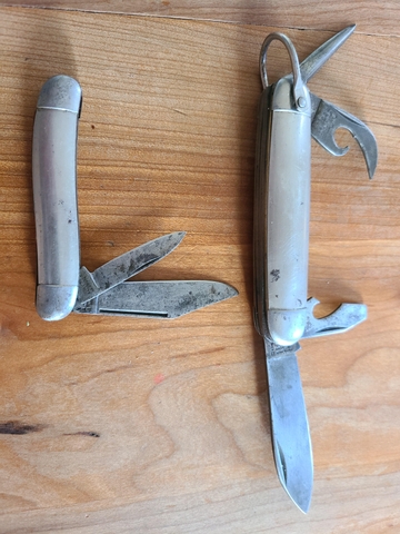 Hammer Brand USA Knife 2 Blade Pocket Knife Vintage Folding Knife