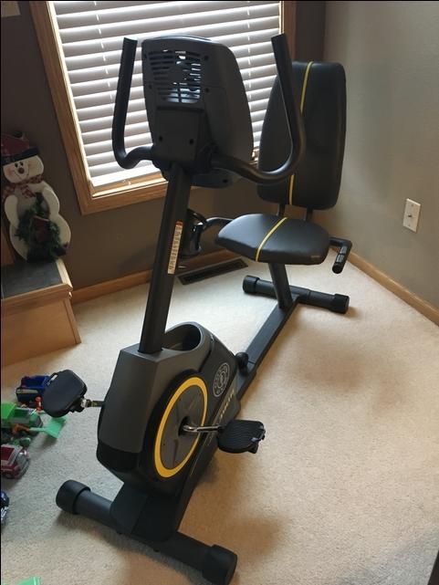 gold's gym cycle trainer
