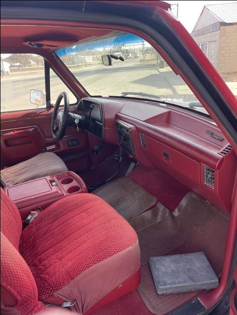 1989 ford f150 4x4 interior